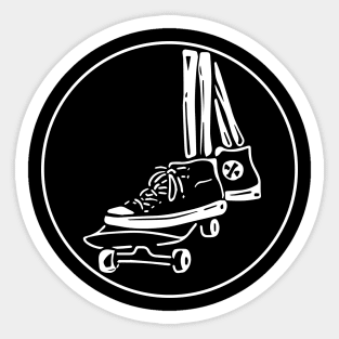 Skater Sticker